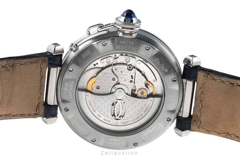 Cartier Pasha steel automatic men's watch W3103155, 2378 LP: 7300EUR [2400459]
