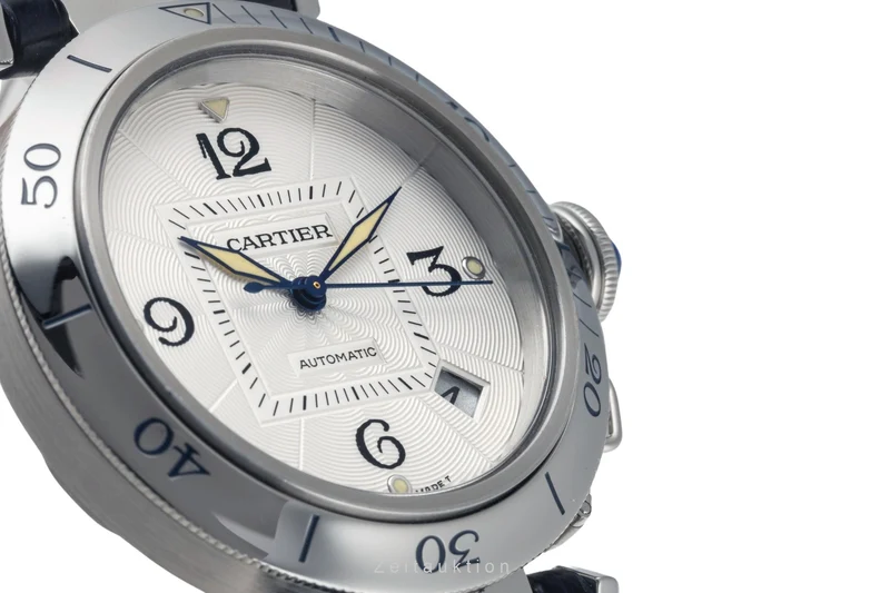 Cartier Pasha steel automatic men's watch W3103155, 2378 LP: 7300EUR [2400459]