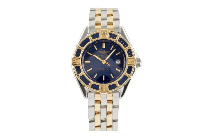 Breitling Lady J steel / gold quartz women's watch D52065 [2400412]
