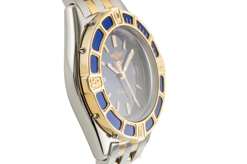 Breitling Lady J steel / gold quartz women's watch D52065 [2400412]