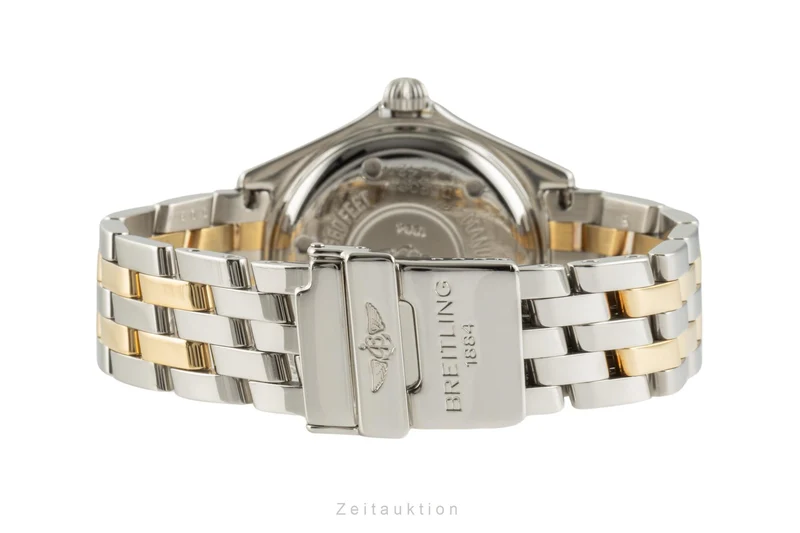 Breitling Lady J steel / gold quartz women's watch D52065 [2400412]