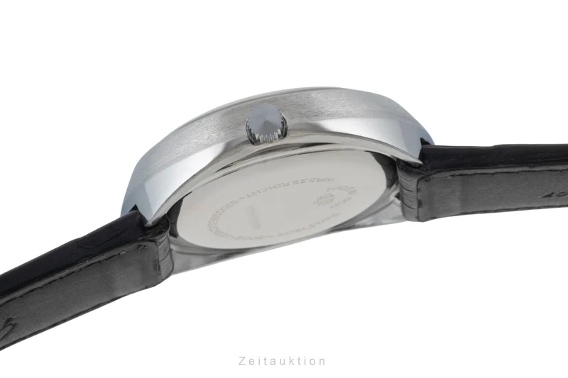 Glashütte Spezimatic chromed brass automatic men's watch [2400404]
