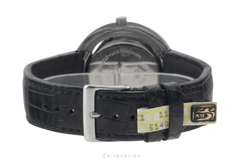 Glashütte Spezimatic chromed brass automatic men's watch [2400404]