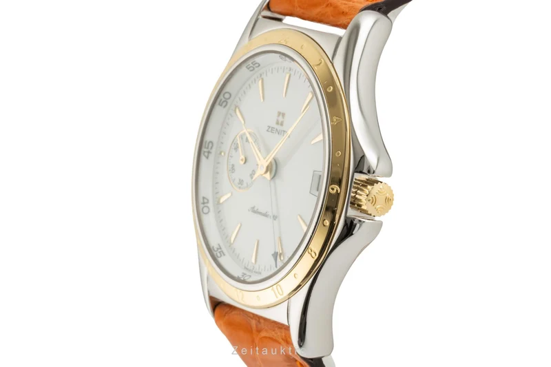 Zenith Elite steel / gold automatic men's watch 90/410030.682 [2400374]