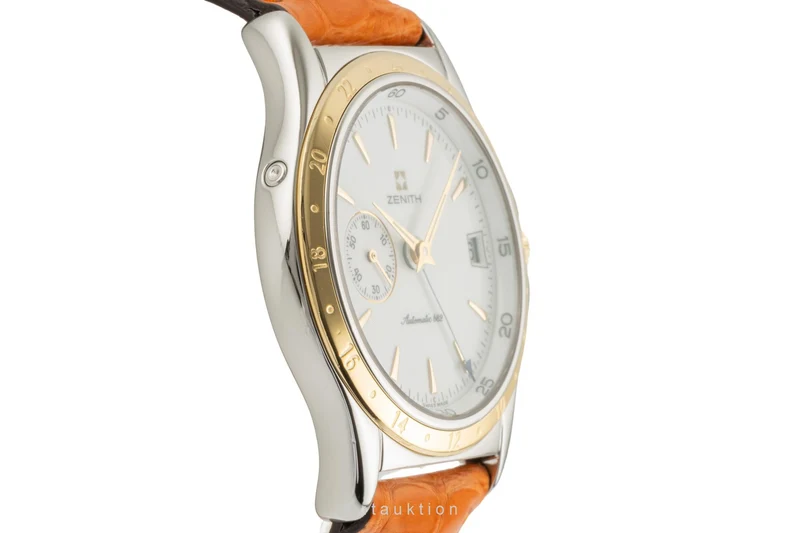 Zenith Elite steel / gold automatic men's watch 90/410030.682 [2400374]