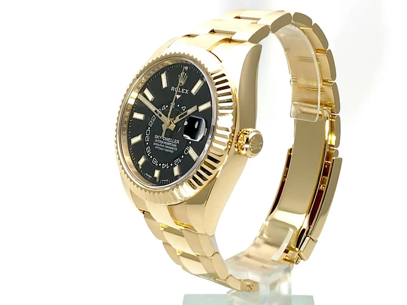 Rolex Sky-Dweller 326938 Gelbgold Schwarz aus 2018