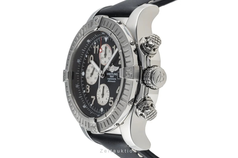 Breitling Super Avenger chronograph steel automatic men's watch A13370 LP: 5700EUR [2305365]