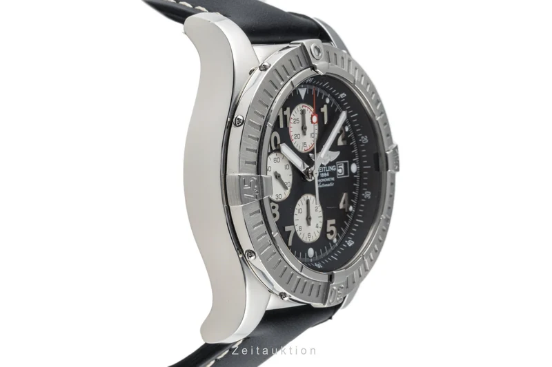 Breitling Super Avenger chronograph steel automatic men's watch A13370 LP: 5700EUR [2305365]