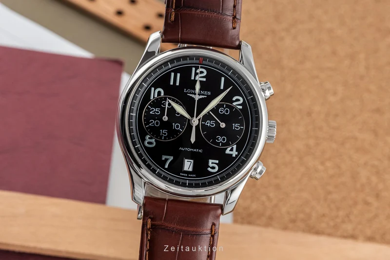 Longines Avigation chronograph steel automatic men's watch L2.629.4 [2305313]