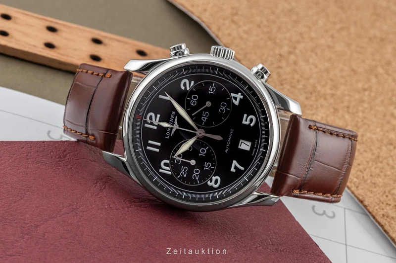 Longines Avigation chronograph steel automatic men's watch L2.629.4 [2305313]