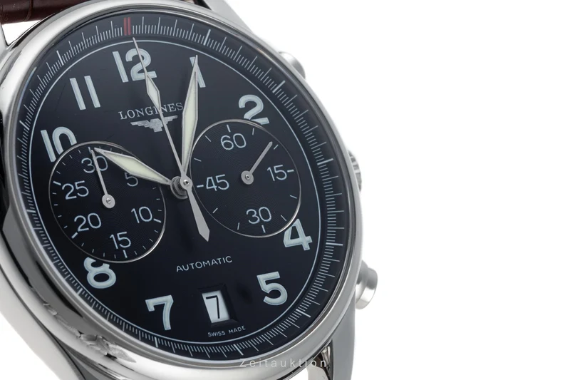 Longines Avigation chronograph steel automatic men's watch L2.629.4 [2305313]