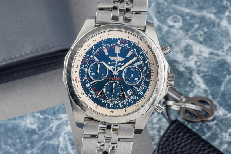 Breitling Bentley Motors T chronograph steel automatic men's watch A2536513 [2303149]