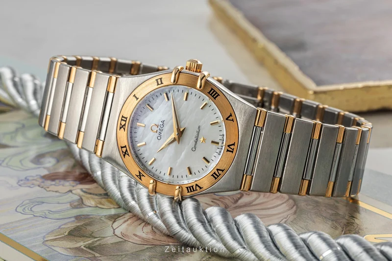 Omega Constellation steel / gold quartz women's watch 795.1202, 1272.30.00 [2305291]