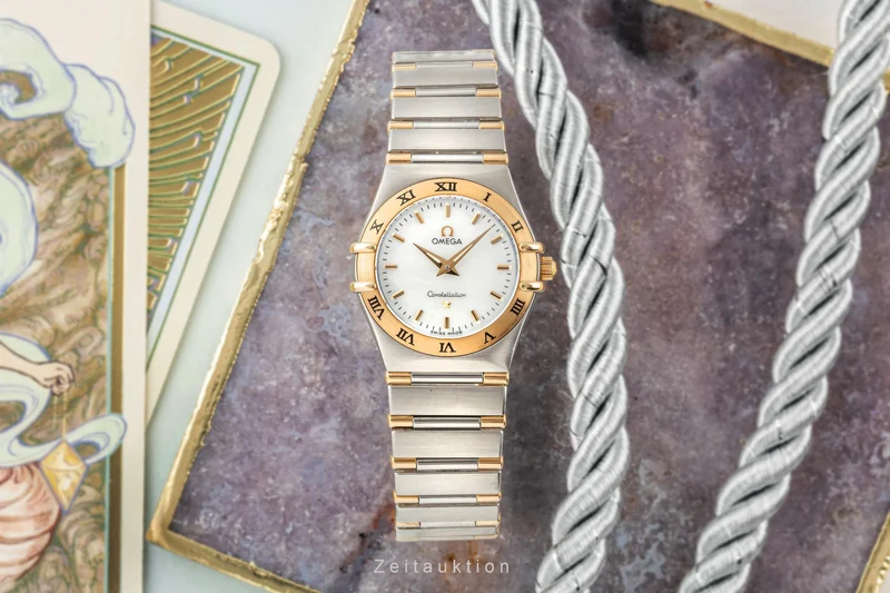 Omega Constellation steel / gold quartz women's watch 795.1202, 1272.30.00 [2305291]