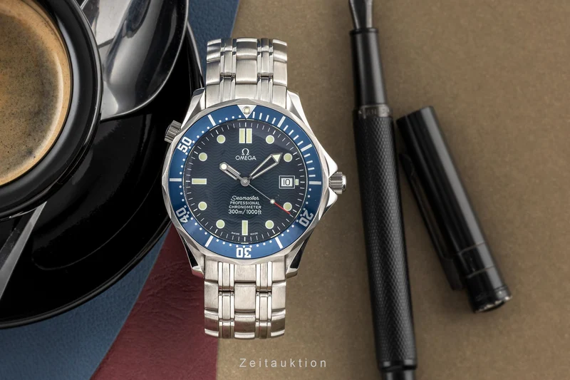 Omega Seamaster steel automatic men's watch 168.1623, 2531.80.00 LP: 6300EUR [2305289]