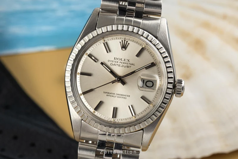 Rolex Datejust steel automatic men's watch 1603 LP: 7500EUR [2303102]