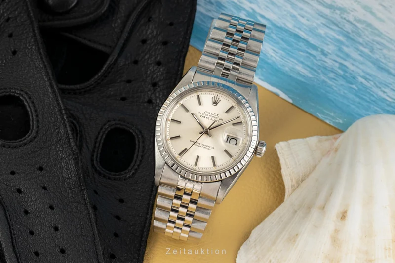 Rolex Datejust steel automatic men's watch 1603 LP: 7500EUR [2303102]