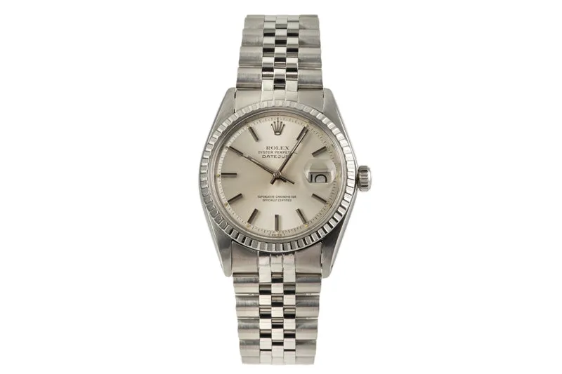 Rolex Datejust steel automatic men's watch 1603 LP: 7500EUR [2303102]