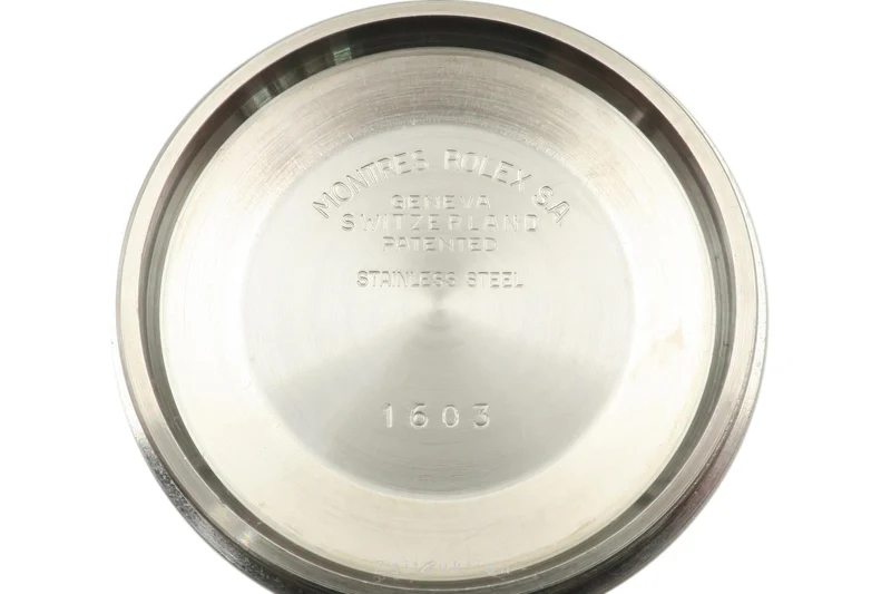 Rolex Datejust steel automatic men's watch 1603 LP: 7500EUR [2303102]