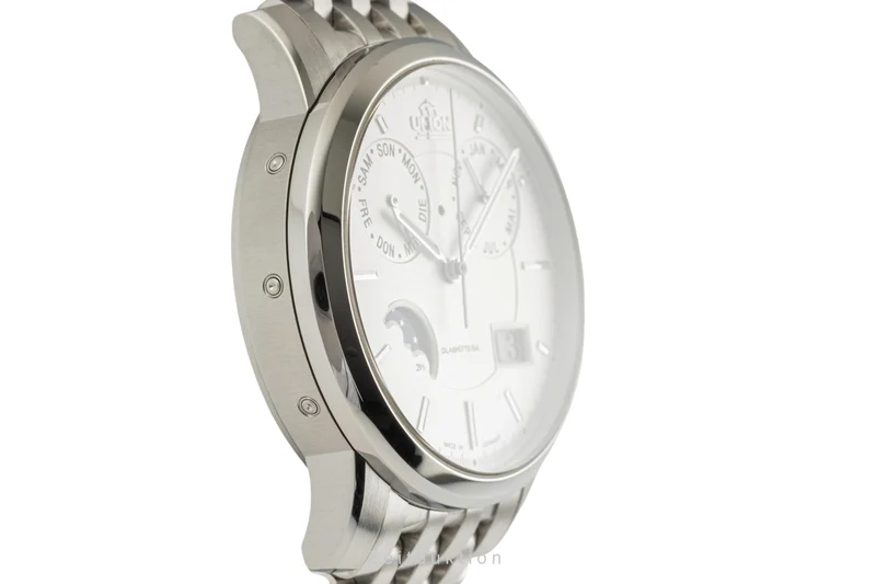 Union Glashütte Diplomat steel automatic men's watch 26-53-01-02-10 LP: 8490EUR [2305282]