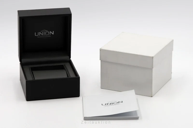 Union Glashütte Diplomat steel automatic men's watch 26-53-01-02-10 LP: 8490EUR [2305282]