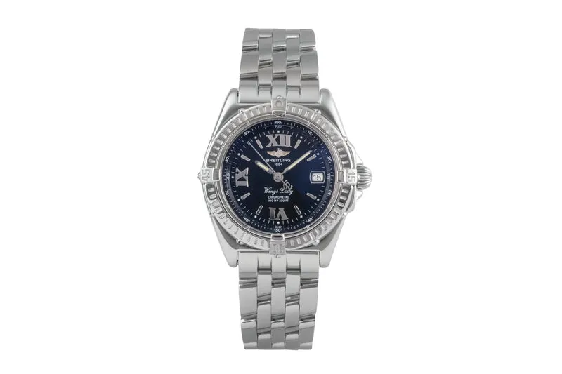 Breitling Wings steel quartz women's watch A67350 [2503196]