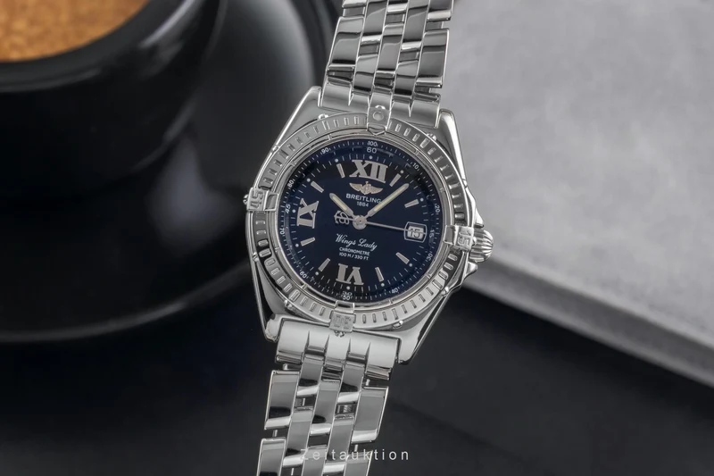 Breitling Wings steel quartz women's watch A67350 [2503196]