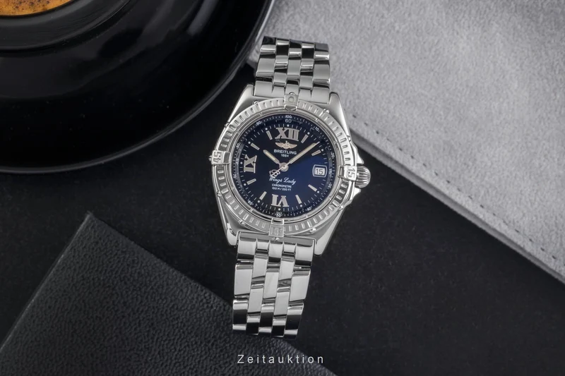 Breitling Wings steel quartz women's watch A67350 [2503196]
