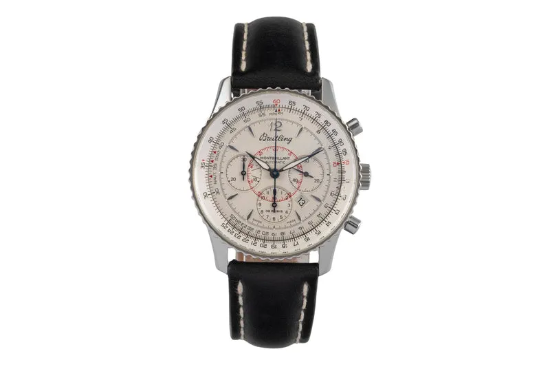 Breitling Montbrillant chronograph steel automatic men's watch A41330 [2502981]