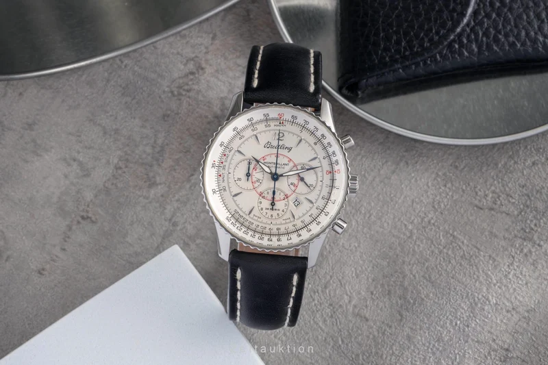 Breitling Montbrillant chronograph steel automatic men's watch A41330 [2502981]