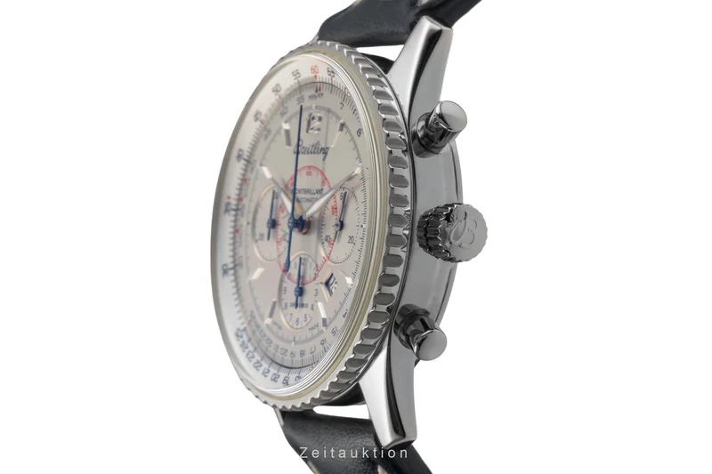 Breitling Montbrillant chronograph steel automatic men's watch A41330 [2502981]