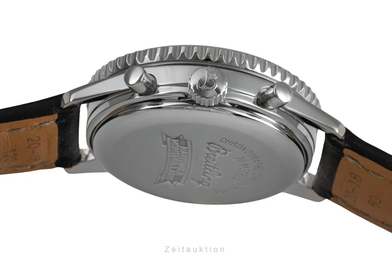 Breitling Montbrillant chronograph steel automatic men's watch A41330 [2502981]