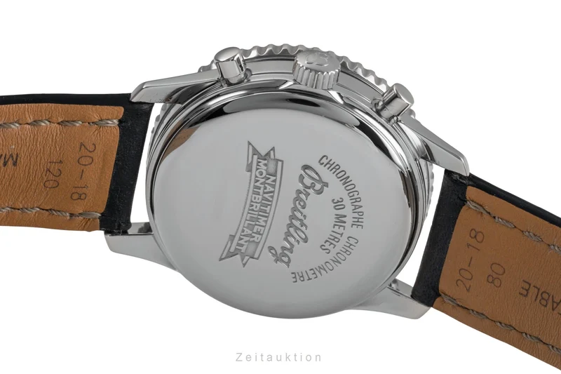 Breitling Montbrillant chronograph steel automatic men's watch A41330 [2502981]