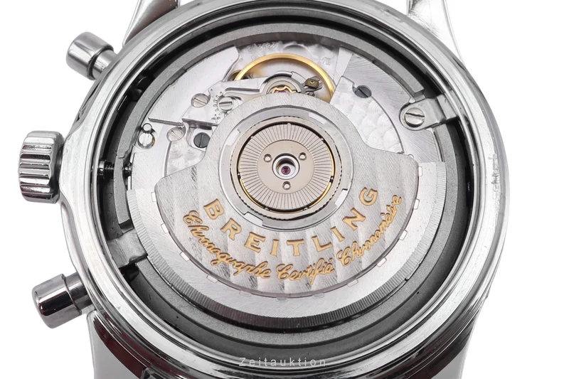 Breitling Montbrillant chronograph steel automatic men's watch A41330 [2502981]