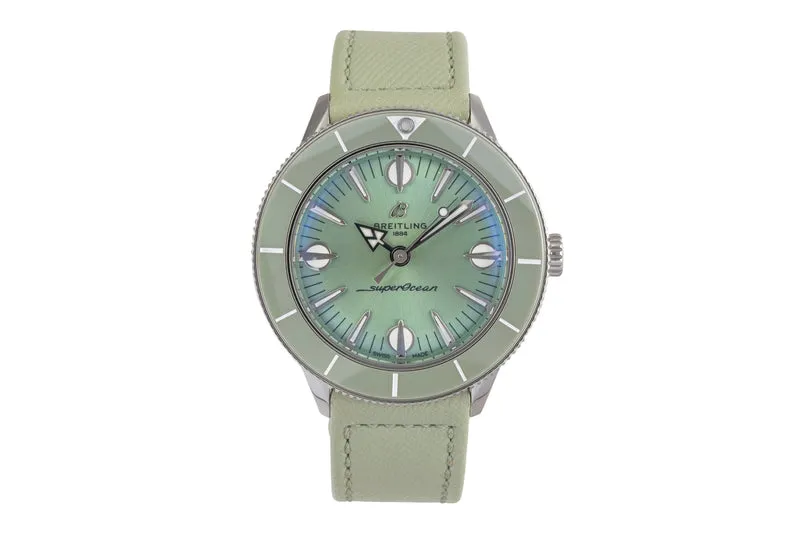 Breitling Superocean steel automatic women's watch A10340 LP: 5250EUR [2503220]