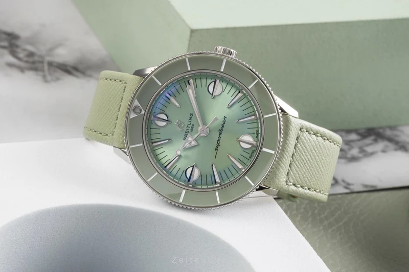 Breitling Superocean steel automatic women's watch A10340 LP: 5250EUR [2503220]