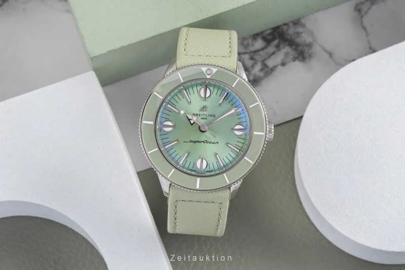 Breitling Superocean steel automatic women's watch A10340 LP: 5250EUR [2503220]