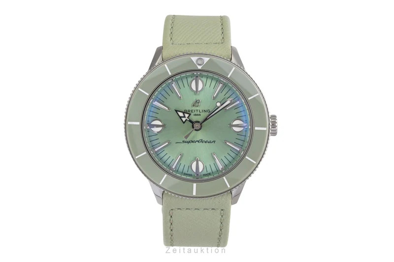 Breitling Superocean steel automatic women's watch A10340 LP: 5250EUR [2503220]