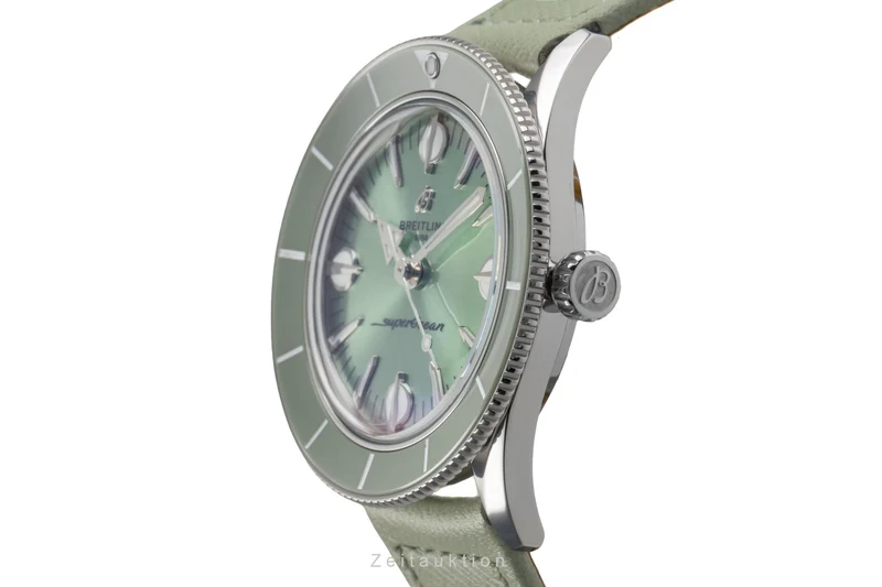 Breitling Superocean steel automatic women's watch A10340 LP: 5250EUR [2503220]