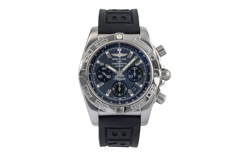 Breitling Chronomat 44 chronograph steel automatic men's watch AB0111 Limited [2503080]