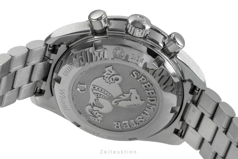 Omega Speedmaster chronograph steel automatic men's watch 324.30.38.50.01.001 LP: 6100EUR [2503490]