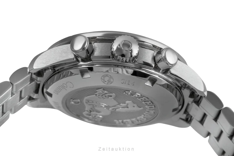 Omega Speedmaster chronograph steel automatic men's watch 324.30.38.50.01.001 LP: 6100EUR [2503490]
