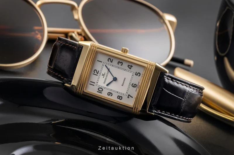 Jaeger LeCoultre Reverso 18 ct gold manual winding men's watch 250.1.86 LP: 16900EUR [2503310]