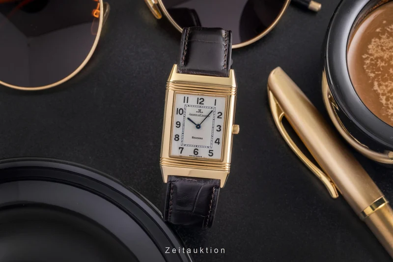 Jaeger LeCoultre Reverso 18 ct gold manual winding men's watch 250.1.86 LP: 16900EUR [2503310]