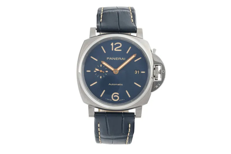 Panerai Luminor titanium automatic men's watch PAM00927 LP: 7400EUR [2401641]