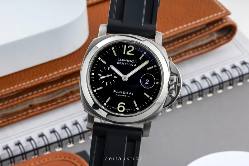 Panerai Luminor Marina steel / titanium automatic men's watch PAM00165 [2401621]