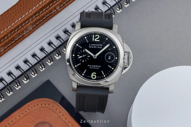 Panerai Luminor Marina steel / titanium automatic men's watch PAM00165 [2401621]