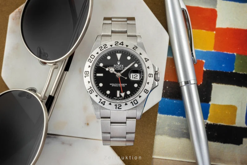 Rolex Explorer II steel automatic men's watch 16570T [2401595]