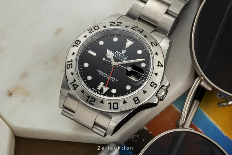 Rolex Explorer II steel automatic men's watch 16570T [2401595]