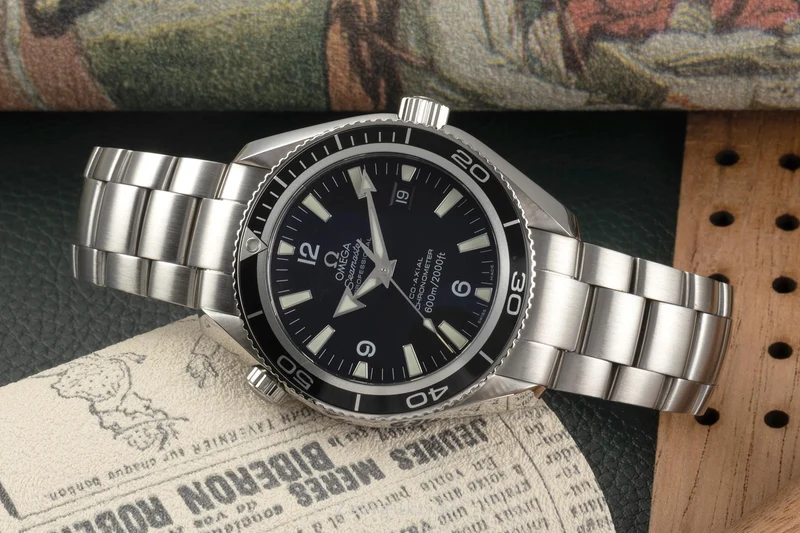 Omega Seamaster steel automatic men's watch 2201.50.00 LP: 6300EUR [2304893]